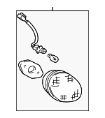8158030120 - Electrical: Tail Lamp Assembly for Lexus: GS300, GS400, GS430 Image