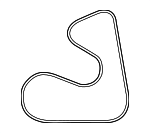 311105A2A01 - : Serpentine Belt for Honda: Accord Image