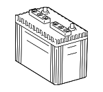 2880003044 - Electrical: Vehicle Battery for Toyota: Avalon, Camry, Sienna, Solara, Tacoma, Tundra Image