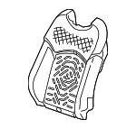 84107579 - Body: Seat Back Pad for Cadillac: CT6 Image