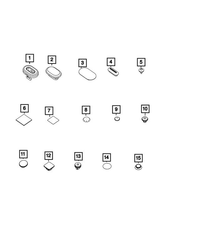 68122054AA - : Plug for Mopar Image