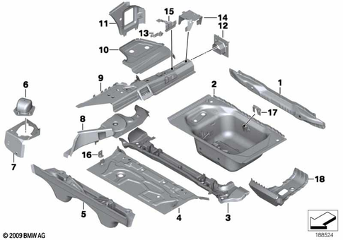 Body-Rear Body for 2014 BMW Z4 35i #0