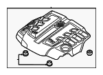 59103925CA - : Engine Cover for Volkswagen: Touareg Image