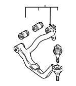 701407022B - Suspension: Upper Control Arm for Volkswagen: EuroVan Image
