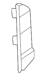 51439180577 - Body: Lock Pillar Trim Cover for BMW Image