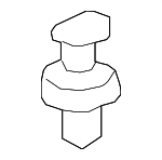 9046707220 - Body: Lower Absorber Clip for Scion: iM | Toyota: 4Runner, bZ4X, C-HR, Camry, Corolla, Corolla Cross, Corolla iM, Crown, Crown Signia, GR Corolla, Grand Highlander, Highlander, Land Cruiser, Mirai, Prius, Prius AWD-e, Prius Prime, RAV4, RAV4 Prime, Sequoia, Sienna, Venza Image