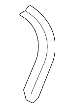 74444TJBA01 - Body: Corner Pad for Acura: RDX Image