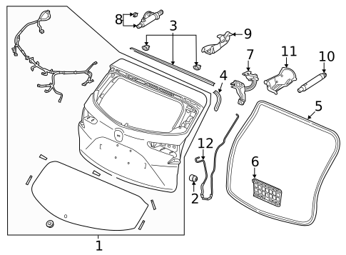 Gate & Hardware for 2024 Acura RDX #0