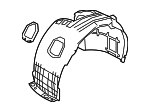 86811G9500 - : Fender Liner for Hyundai Image