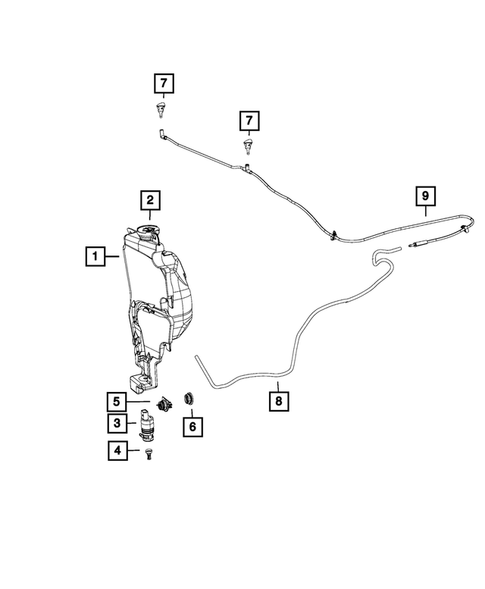 Wiper and Washer System for 2018 Ram 3500 #8