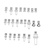 6514711AA - High Voltage Powertrain Systems: Hose Clamp for Mopar Image