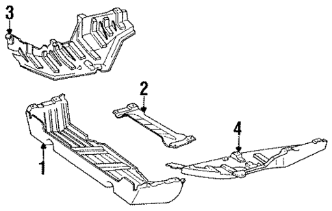 Engine Parts for 1995 Toyota Previa #2