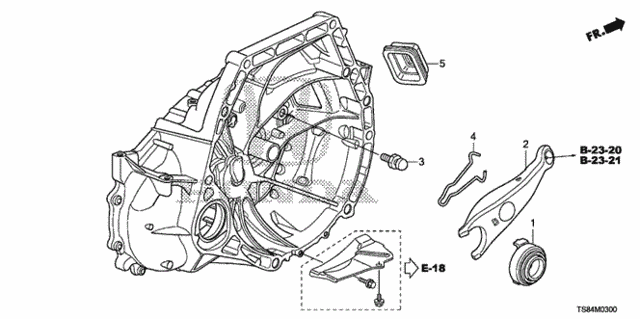 MT Clutch Release (1.8L) for 2012 Honda Civic #0
