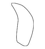 21476C5500 - HVAC: Evaporator Case Clip for Nissan: 240SX, Maxima, Pathfinder, Xterra Image