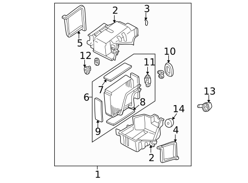 A/C Condenser & Evaporator for 2002 Nissan Pathfinder #0