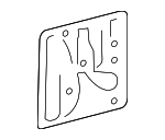 55077314AH - Body: Bumper Bracket for Dodge: Ram 1500, Ram 2500, Ram 3500 | Ram: 2500, 3500 Image