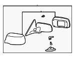 8791050462A2 - Body: Mirror Assembly for Lexus: LS430 Image