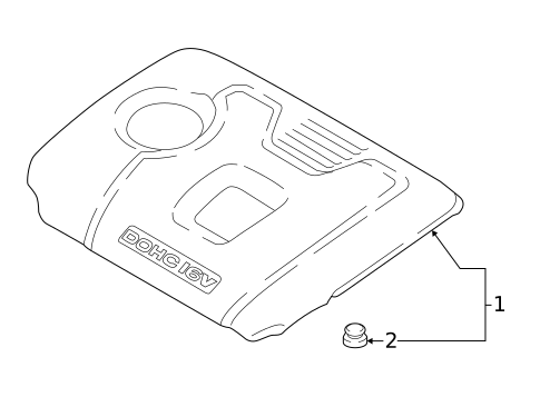Engine Appearance Cover for 2021 Hyundai Kona #0