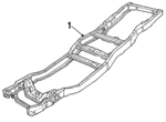 E2TZ5005V - Body: Frame for Ford Image