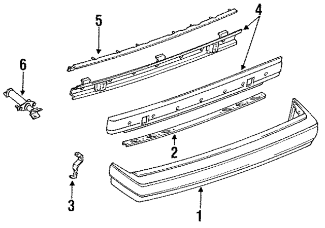 8505016M00 - : Bumper Cover for Nissan Image