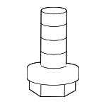 XR856633 - Driveline &amp; Axles: Drive Shaft Bolt for Jaguar Image