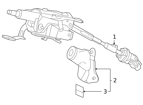 Steering Column Assembly for 2015 Honda Crosstour #0