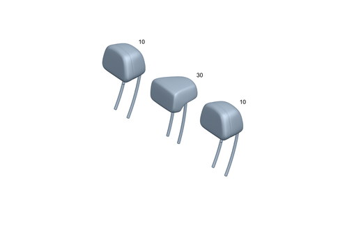 Head Restraint for 2026 Mercedes-Benz E350 #0