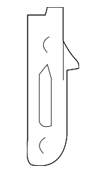 84490D9000 - Body: Reinforced Beam Bracket for Kia: Sportage Image