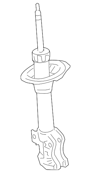 4852052492 - Suspension: Suspension Strut for Toyota: Yaris Image