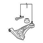 4806909140 - : 2014-2018 Toyota Yaris - Lower Control Arm for Toyota: Yaris Image