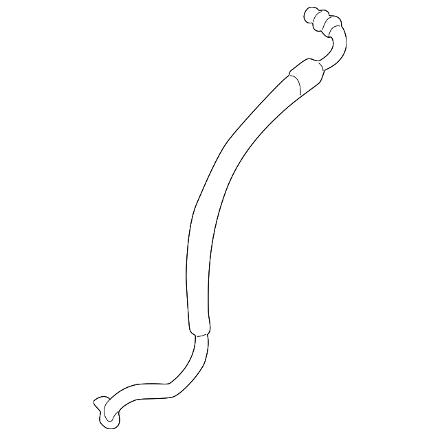 A/C Refrigerant Suction Hose - Nissan (92480-7B400)