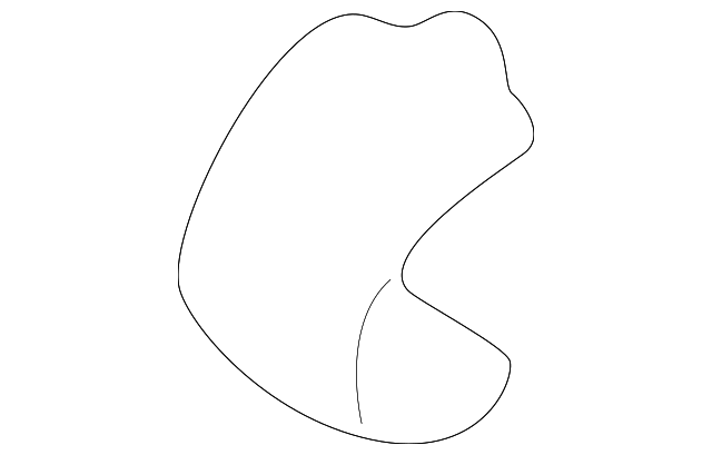 Mount Bracket Clip - Nissan (92553-VL30A)