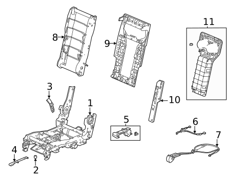 Tracks & Components for 2023 Acura MDX #4