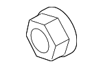 N90503801 - Body: Bumper Impact Bar Nut for Audi Image