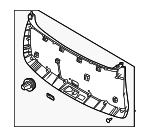 81710R6000NNB - : Lower Trim Panel for Hyundai Image