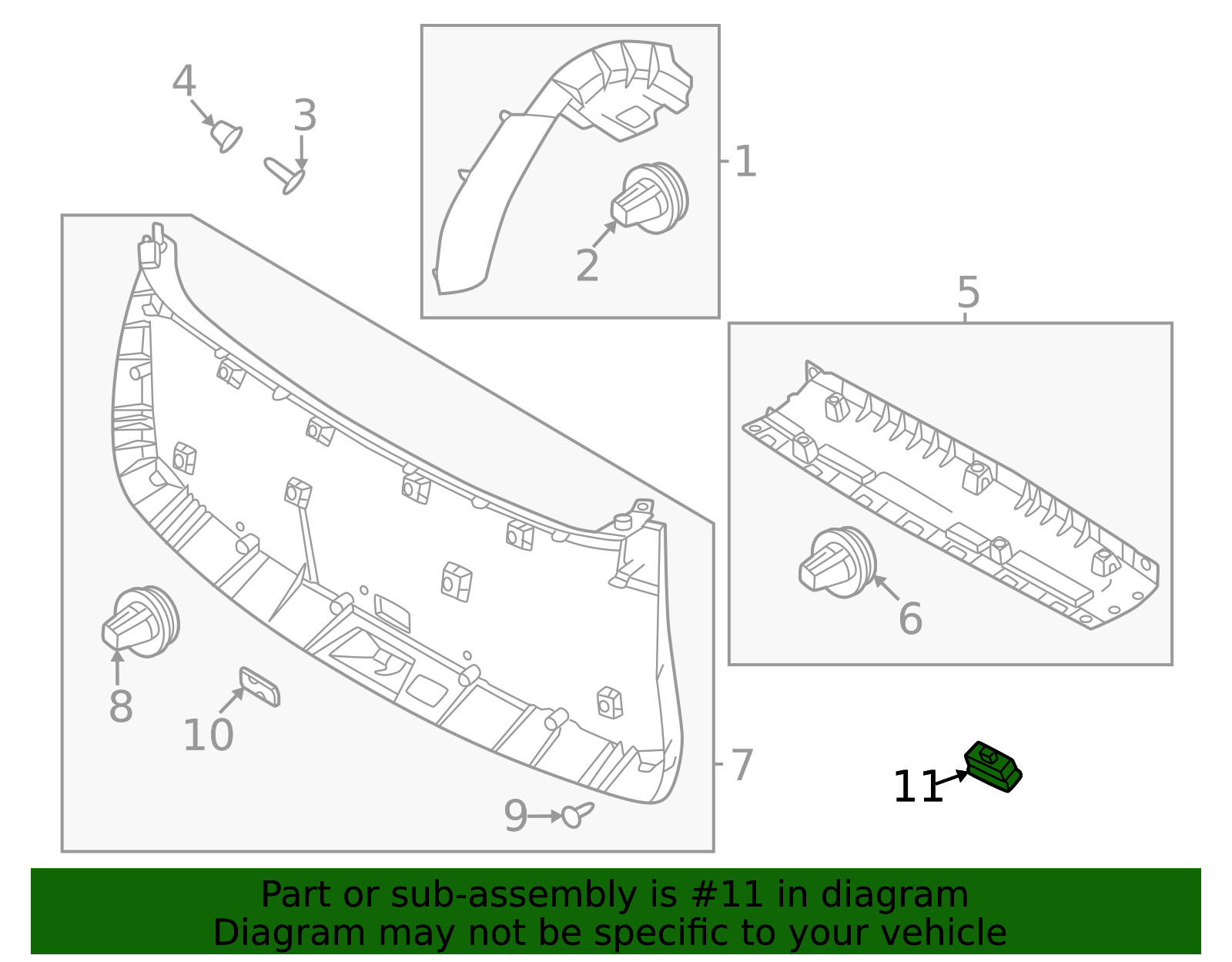 2024-2025 Hyundai Santa Fe Switch 81880-P6100-YTH | QuirkParts