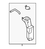 45150AN00A - : Reservoir Assembly for Subaru: Legacy, Outback Image
