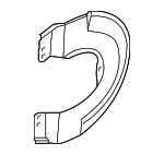 4605A531 - : Splash Shield for Mitsubishi: Lancer Image