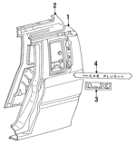 UB5470340B - Body: Side Panel for Mazda: B2000, B2200, B2600 Image