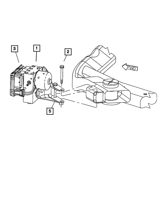 « 5080721AA –  : Abs Module pour Mopar Image »