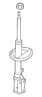 48530A9700 - : Strut | Passenger Side Rear | 2009-2012 Venza 4 Cylinder 2WD for Toyota: Venza Image