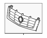 15162128 - Body: Grille for Cadillac: Escalade, Escalade ESV, Escalade EXT Image