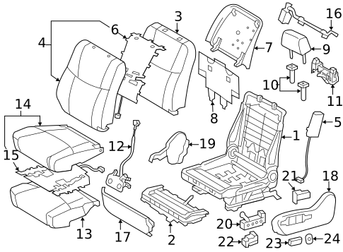Power Seats for 2011 Toyota Avalon #2