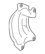 17271F0030 - Engine: Insulator for Toyota Image