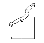 284612M810 - Engine: Breather Tube for Hyundai Image image