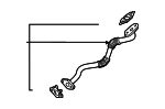 282402M810 - Engine: Turbocharger Oil Line for Hyundai Image