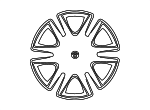 42621AB110 - : Wheel Cover for Toyota: Corolla Image