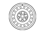 4261102471 - : Wheel, Steel for Toyota Image