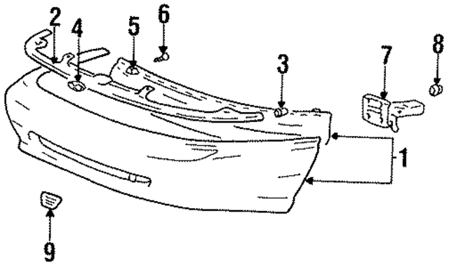 8650123250 - : Bumper Assembly for Hyundai Image