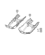 6SR44DX9AB - Interior Trim: Front Floor Carpet for Mopar Image